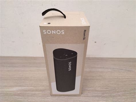 Sonos Roam SL Portable Smart Speaker Shadow Black RMSL1R21BLK For