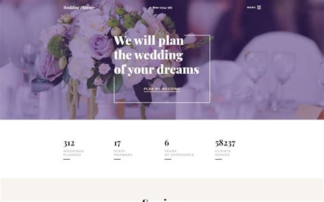 Wedding Shop Responsive Website Template - TemplateMonster