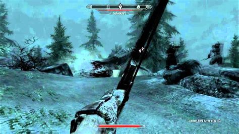 Skyrim Killing Sahloknir Dragon Fight Youtube