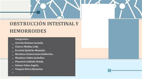 Obstrucci N Intestinales Y Hemorroides Nataly Salda A Udocz