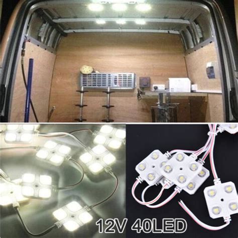 X Leds Car Roof Light Kit Van Interior Ceiling Lighting Camper