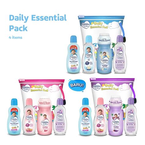 Jual CUSSONS BABY PAKET SABUN BAYI SET PERLENGKAPAN MANDI BAYI MURAH