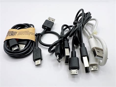 USB-A-to-Micro USB-B Charging Cables, Computers & Tech, Parts ...