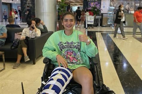 PVL Jolina Dela Cruz Gives Update On Her Knee Injury ABS CBN News