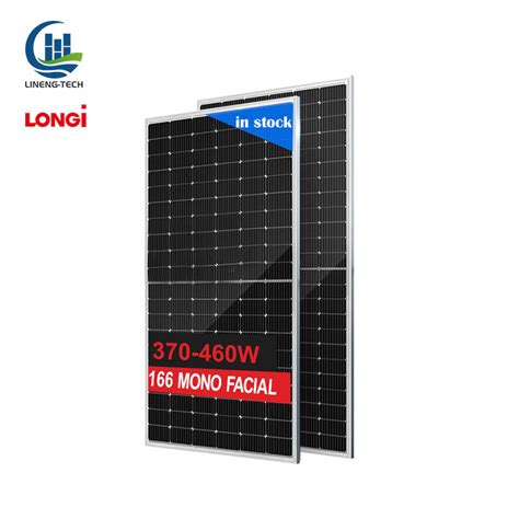 Longi Bifacial Solar Panels 530W 535W 540W 545W 550W PV Solar Panel For