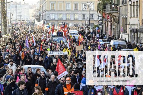 Manif Anti Loi Immigration Lyon 21 Janvier 2023 PHOTOPQR LE PROGRES