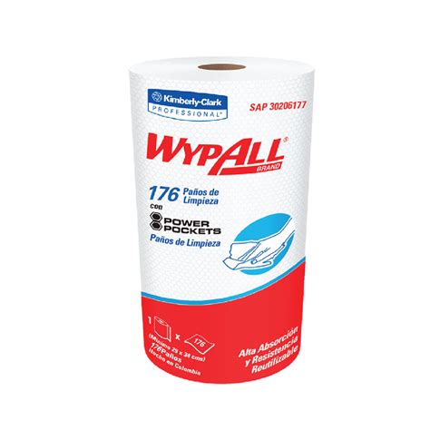 Wypall X60 Regular Roll Con Power Pockets Brillo Institucional