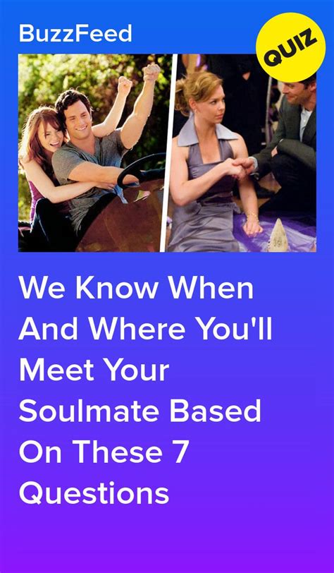 Plan A Date And We Ll Tell You When And Where You Ll Meet Your Soulmate Personality Quizzes