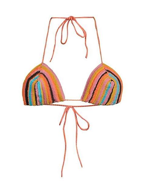 Tropic Of C Triangle Bikini Tops Products Editorialist