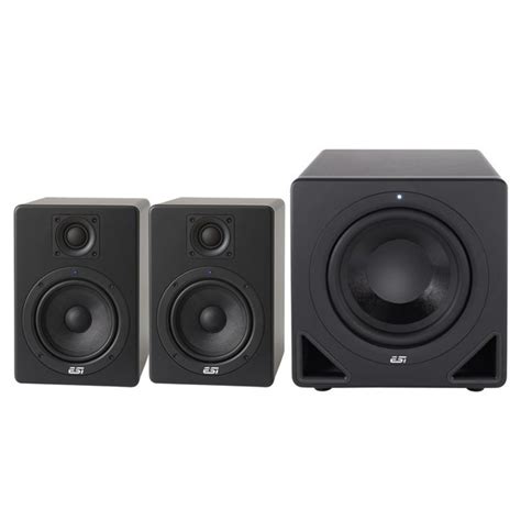 Esi Aktiv Studio Monitors With S Active Subwoofer At Gear Music