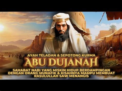 PENUH HARU Laki Laki Miskin Yang Membuat Nabi Muhammad SAW Menangis