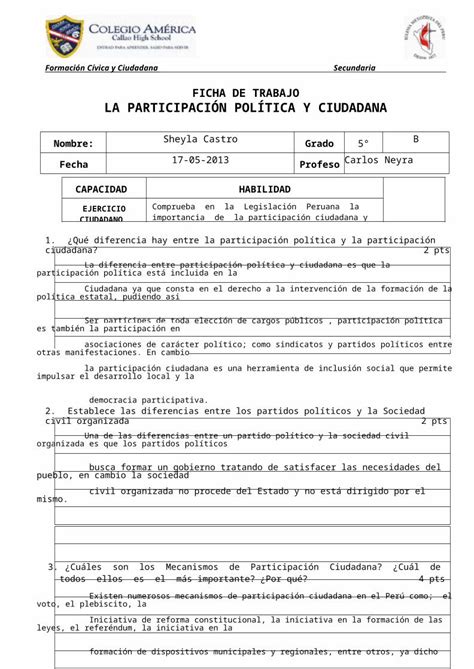 DOC Participación y Bien común Ficha DOKUMEN TIPS