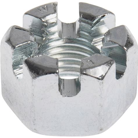 Hillman 15 Count 8mm Zinc Plated Metric Castle Nut At Lowes