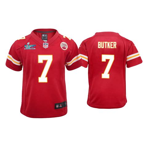 Youth Harrison Butker Kansas City Chiefs Super Bowl Lvii Red Game Jersey Choose Your Style With Us