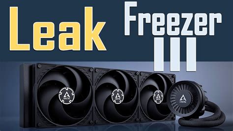 Unannounced Liquid Freezer Iii From Arctic Cooling Youtube