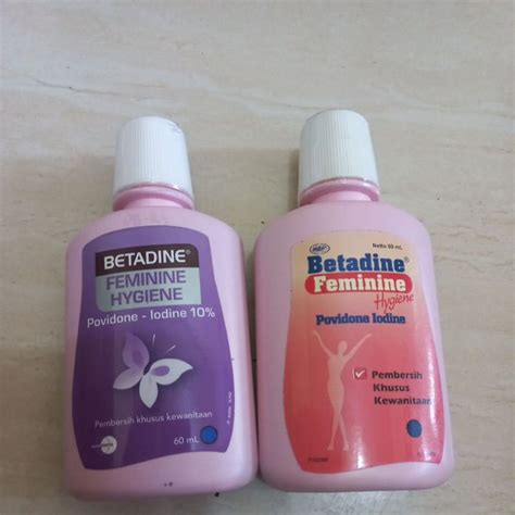 Jual Betadine Feminine Hygiene Lodine 60ml Shopee Indonesia