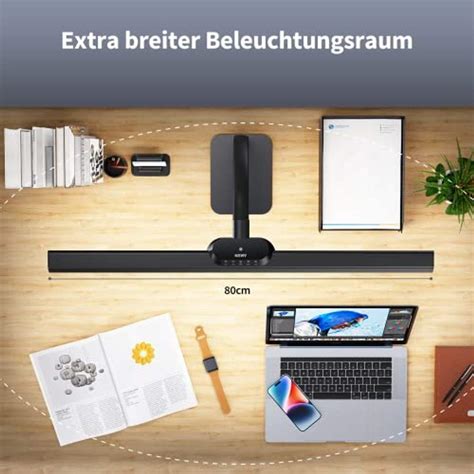 Kary Led Schreibtischlampe Dimmbar Im Schreibtischlampe Unter