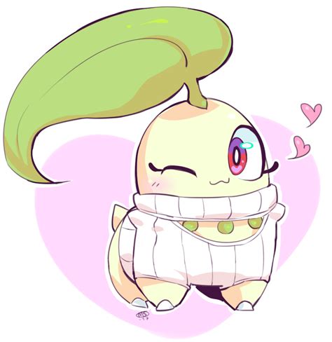 Chikorita Pokemon Drawn By Milka Milk4ppl Danbooru