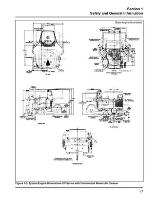 Kohler Command Cv Vertical Crankshaft Engine Service Repair Manual Pdf