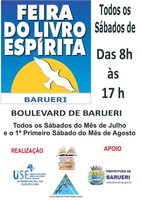 Feira do Livro Espírita de Barueri 2024 CEFA Barueri