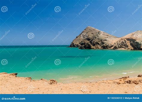 Coast of La Guajira Peninsula Stock Photo - Image of caribbean, nature ...