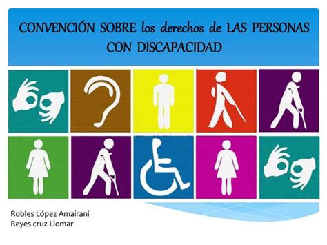 Convención Sobre Los Derechos De Las Personas Con Discapacidad Ppt