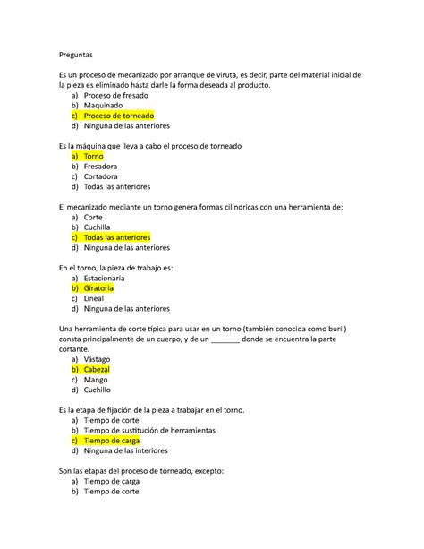 Examen De Muestra Pr Ctica Preguntas Y Respuestas Preguntas Es