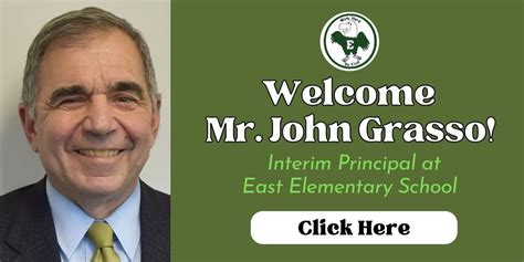 Ncps Welcomes Mr John Grasso As Interim Principal At East Elementary