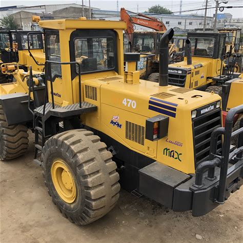 Used Komatsuu Wa470 Wheel Loader Japan Cheap Komatsuu Wheel Loader