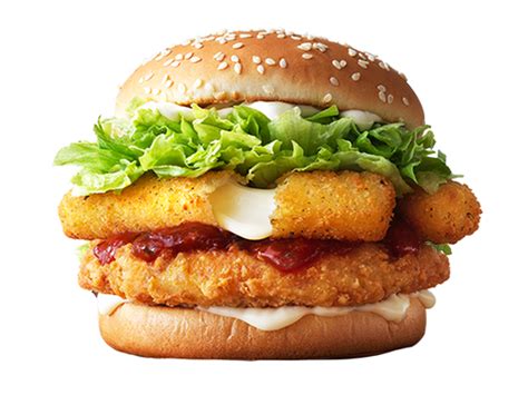 McDonald S Serving McChicken Topped With Mozzarella Sticks In South Korea