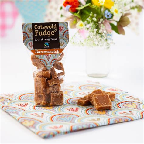 Cotswold Fudge Bag Butterscotch 150g Cotswold Fudge