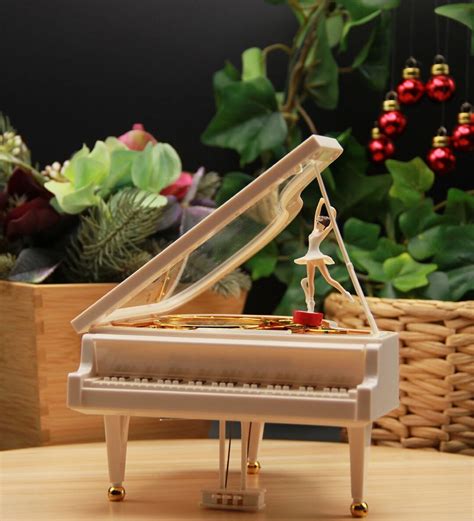 Dancing Ballerina Piano Music Box Personalized Gift Music Etsy