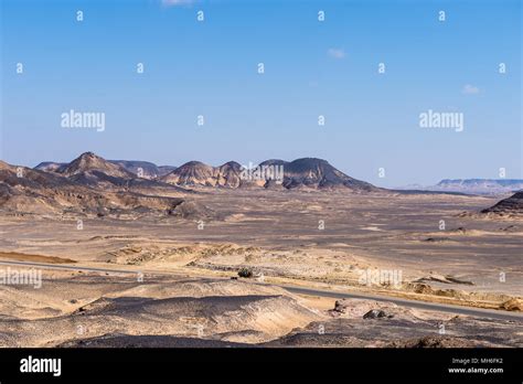 Black desert, Egypt Stock Photo - Alamy