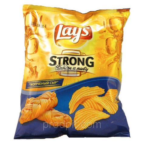 Чипсы Лейс Стронг (Lays Strong) 125г (20шт) оптом