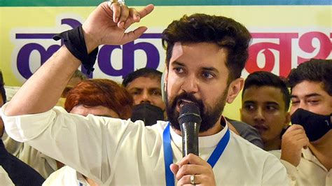 Chirag Paswan To Fight 2024 Lok Sabha Elections From Hajipur