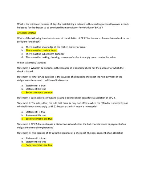 Anti Bouncing Check Review Questions What Is The Minimum Number Of