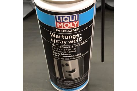 Грязеотталкивающая белая смазка LIQUI MOLY Pro Line Wartungs Spray