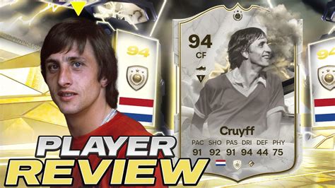 94 THUNDERSTRUCK ICON JOHAN CRUYFF PLAYER REVIEW EA FC 24 ULTIMATE