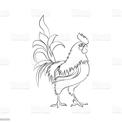 Gambar Sketsa Ayam Jago - 52+ Koleksi Gambar