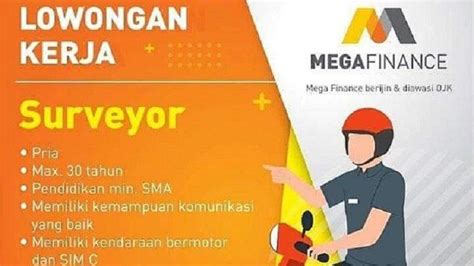 Lowongan Kerja Lulusan Sma Di Mega Finance Kota Pangkalpinang Berikut