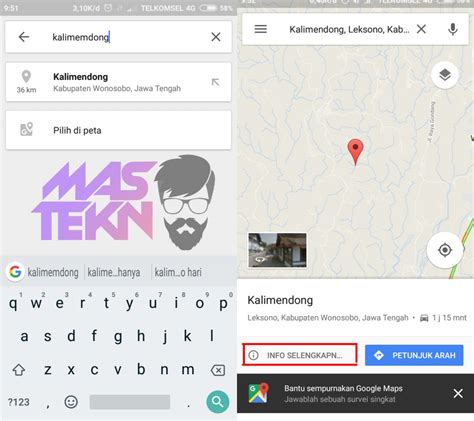 Cara Share Lokasi Google Maps Ke WhatsApp Dll