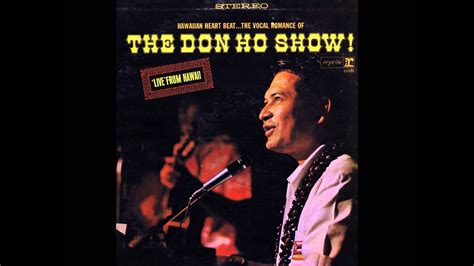 Don Ho Hawaiian Wedding Song 1965 Live YouTube