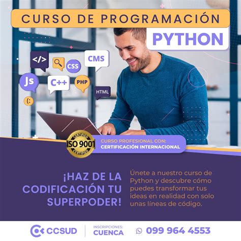 Curso De Programaci N Python Centro De Capacitaci N Sudamericano