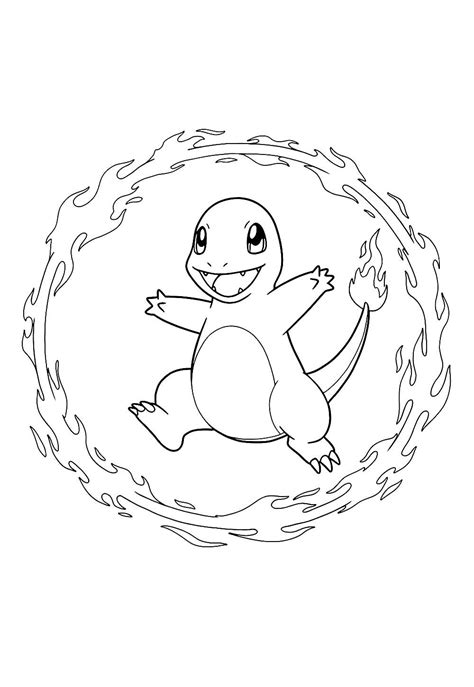 Charmander Colorir - Desenhos de Charmander para Colorir e Pintar - Tudo Para Colorir