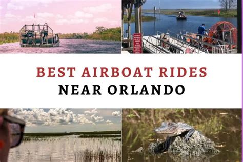 Best Airboat Rides Near Orlando • Visiting Orlando With Kids