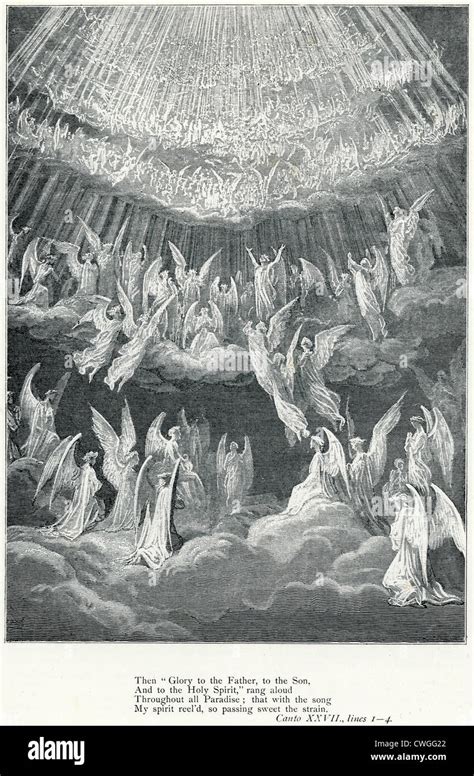 Illustrazione Di Gustave Dore Dalla Visione Del Purgatorio E Del