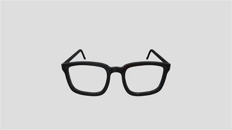 Lentes 3d Models Sketchfab Gafas 3d