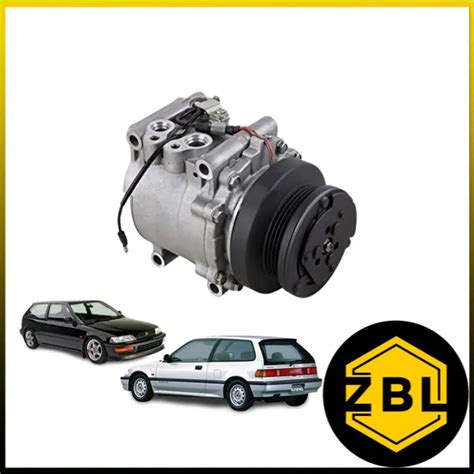 Civic Sh Compressor Sanden Tr Recond Air Cond A C Aircond