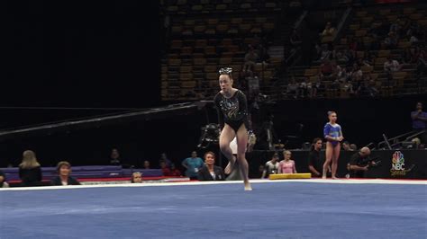 Jaylene Gilstrap Floor Exercise 2018 U S Gymnastics Championships