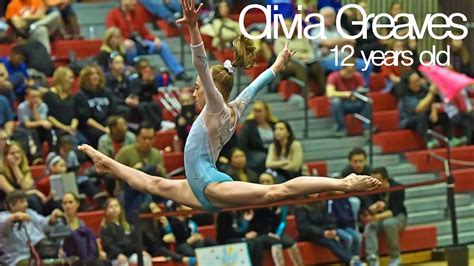 Olivia Greaves Amazing 12 Year Old Gymnast Level 10 YouTube